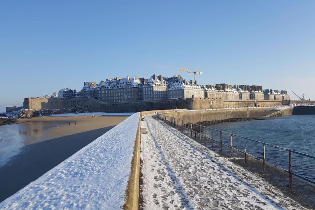Appartement A 30M De La Plage Du Sillon. Saint-Malo Bagian luar foto