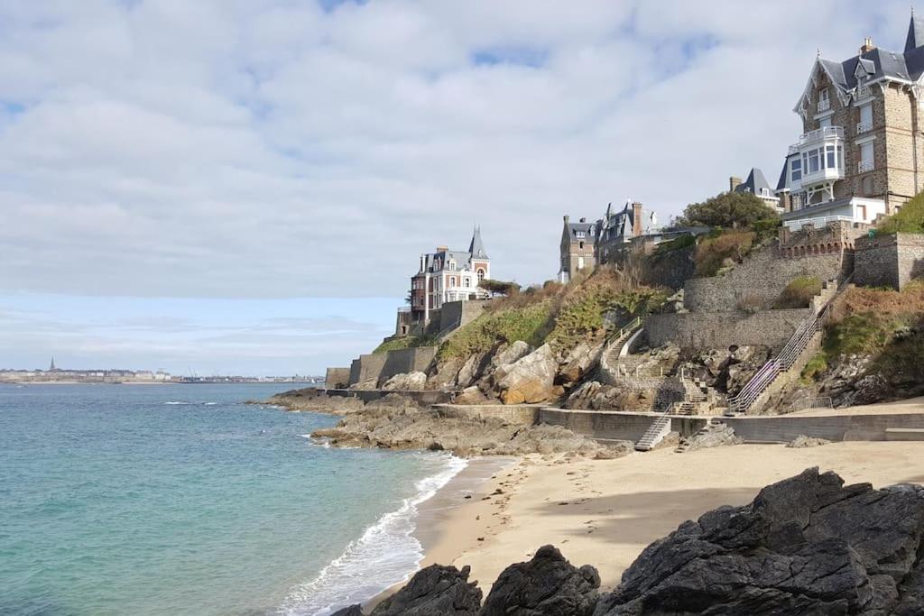 Appartement A 30M De La Plage Du Sillon. Saint-Malo Bagian luar foto
